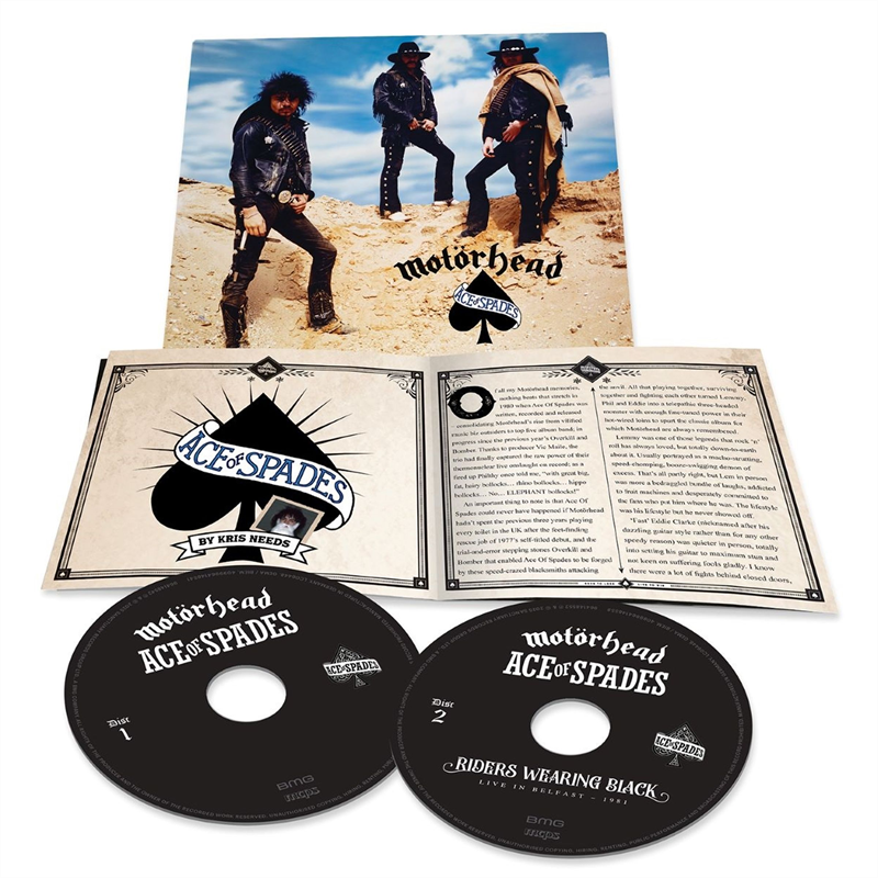 MOTORHEAD - ACE OF SPADES (1980 - 2CD | REM25)