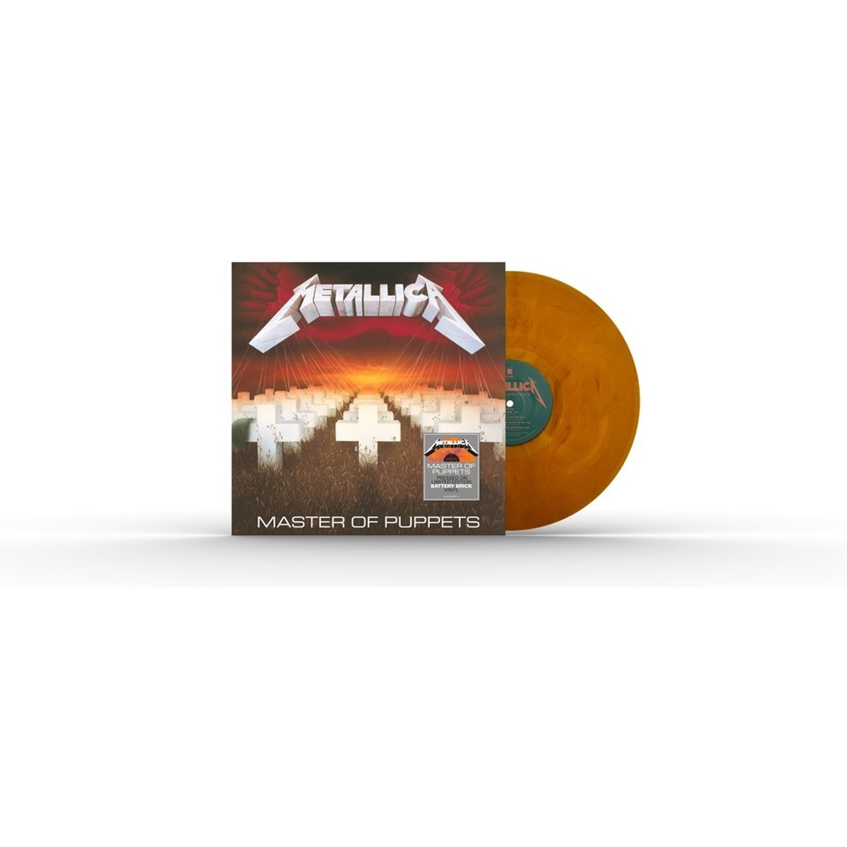 METALLICA - MASTER OF PUPPETS (LP - BATTERY BRICK | REM24 - 1986)