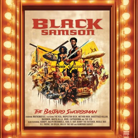 WU-TANG CLAN & MATHEMATICS - BLACK SAMSON & THE BASTARD SWORDS (LP - 2025)