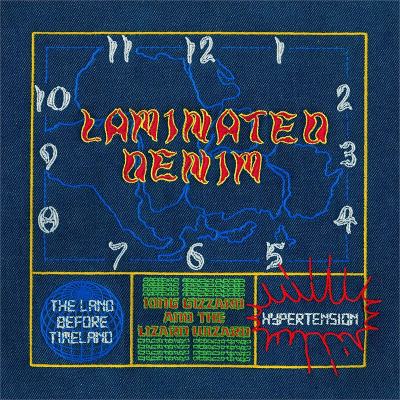 KING GIZZARD AND THE LIZARD WIZARD - LAMINATED DENIM (LP - RAINBOW - 2025)