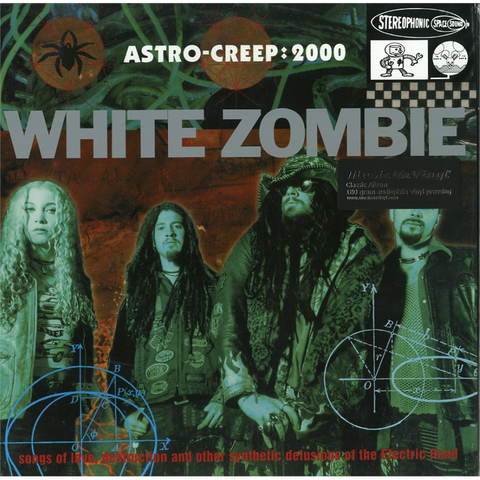 WHITE ZOMBIE - ASTROCREEP:2000 (LP - REM12 - 1995)