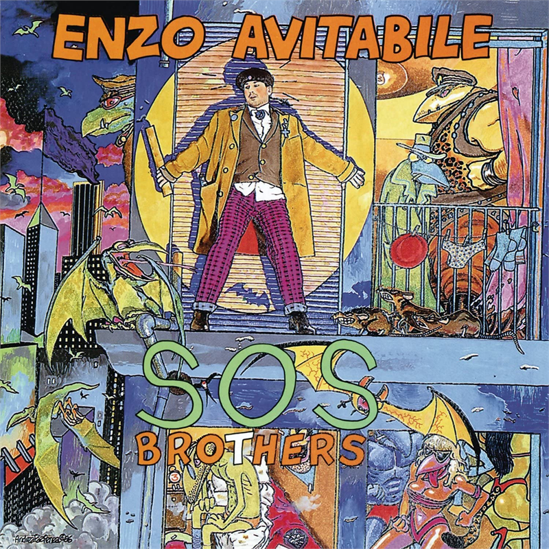 ENZO AVITABILE - S.O.S. BROTHERS (LP - ARANCIONE | AUTOGRAFATO - NUMERATO - RSD'21)