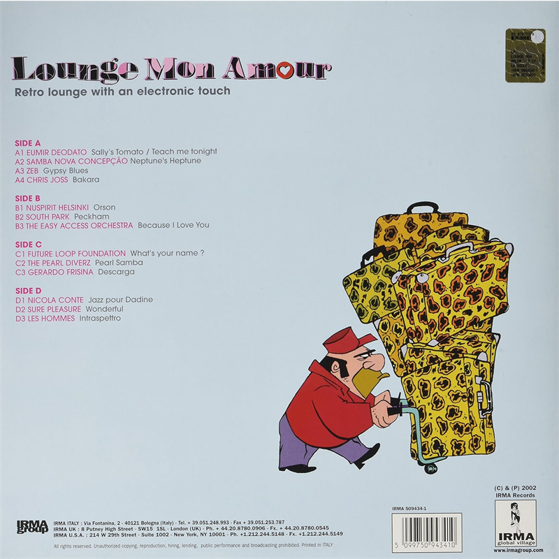 ARTISTI VARI - LOUNGE MON AMOUR (LP)