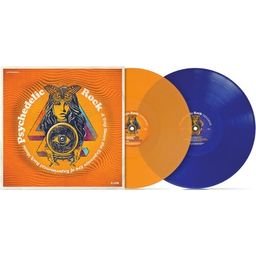 PSYCHEDELIC ROCK - ARTISTI VARI - PSYCHEDELIC ROCK (LP - ORANGE / BLU TRASP. LTD ED)