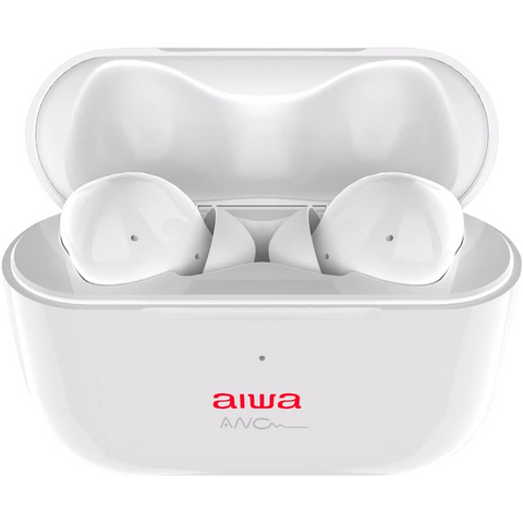 AIWA – CUFFIE - CUFFIE / AURICOLARI WIRELESS BLUETHOOTH – EARBUDS COLORE BIANCO – EBTW-888ANC/WT