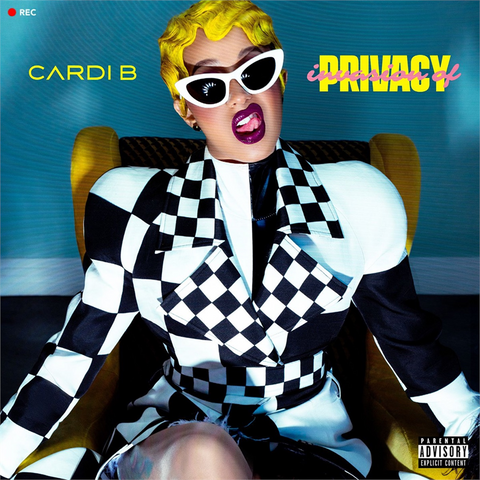 CARDI B - INVASION OF PRIVACY (2LP - TRASPARENTE | REM23 - 2018)