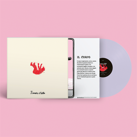 EUGENIO IN VIA DI GIOIA - L'AMORE E' TUTTO (LP – TRASPARENTE – 2025)