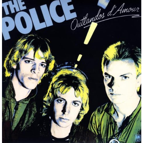 THE POLICE - OUTLANDOS D'AMOUR (LP - REM09 - 1978)