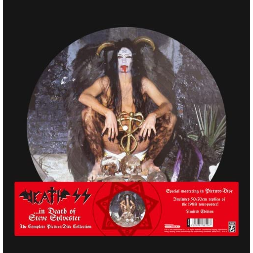 DEATH SS - IN DEATH OF STEVE SYLVESTER (LP - PICTURE | REM23 - 1988)