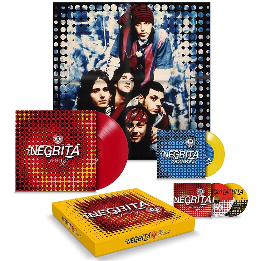 NEGRITA - RESET (LP+2CD+7''+POSTER - 20TH ANN - 1999)