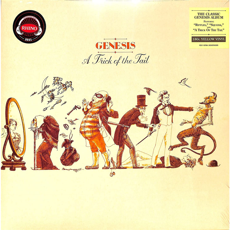 GENESIS - TRICK OF THE TAIL (LP - EASTER YELLOW | REM’21 - 1976)