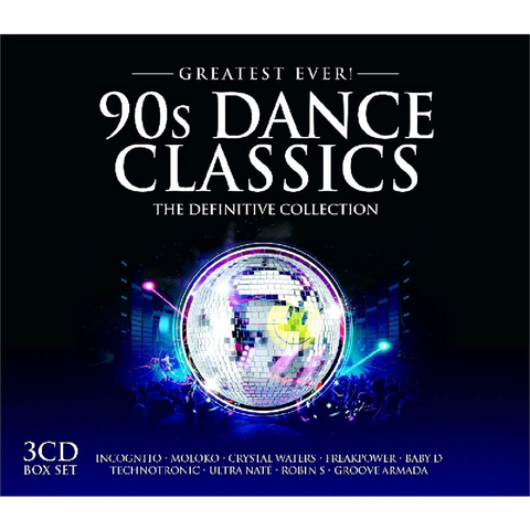 ARTISTI VARI - GREATEST EVER! 90'S DANCE (2015 - 3CD COMP.)