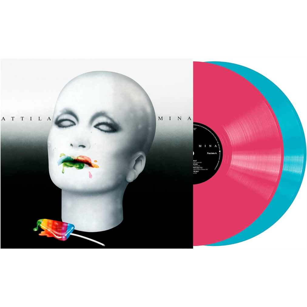 MINA - ATTILA (2LP - 45TH ANN | LTD ED - MAGENTA&BLUE | REM24 - 1979)