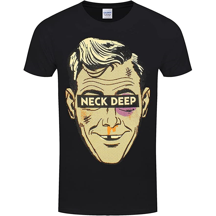 NECK DEEP - NED - NERO - (M) - T-SHIRT
