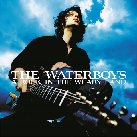 THE WATERBOYS - A ROCK IN THE WEARY LAND (2LP - BLUE | REM23 - 2000)