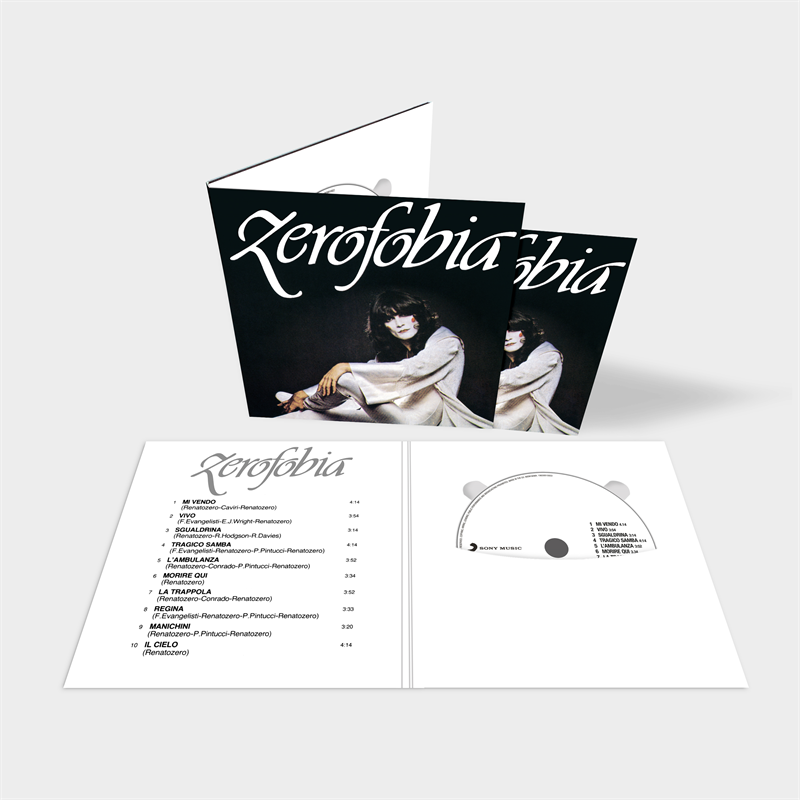 RENATO ZERO - ZEROFOBIA (1978 - CD RED | 17X17CM | LIMITED | REM23)
