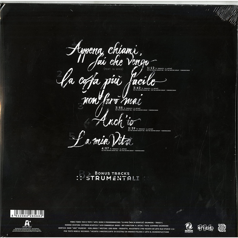 UOMINI DI MARE - LATO & FABRI FIBRA - LATO & FABRI FIBRA (LP+CD - BLU TRASP | EP - 2004)