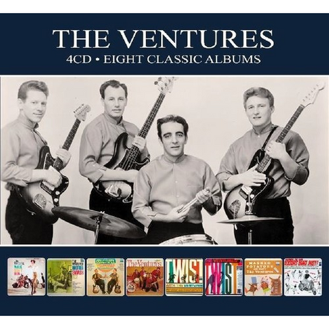 VENTURES - 8 CLASSIC ALBUMS (4CD)