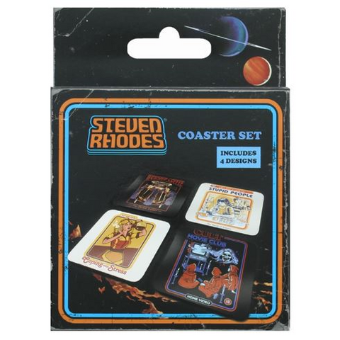 STEVEN RHODES - STEVEN RHODES COASTER SET: SET SOTTOBICCHIERI ASSSORTITI
