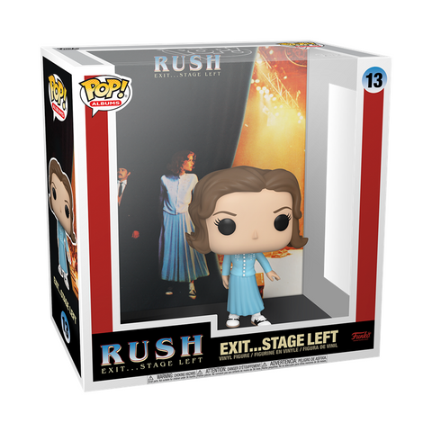 RUSH - EXIT STAGE LEFT - FUNKO POP! ALBUM