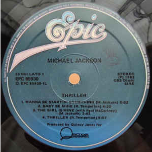 NIRVANA - THRILLER (LP - USATO | ITALY - 1982)