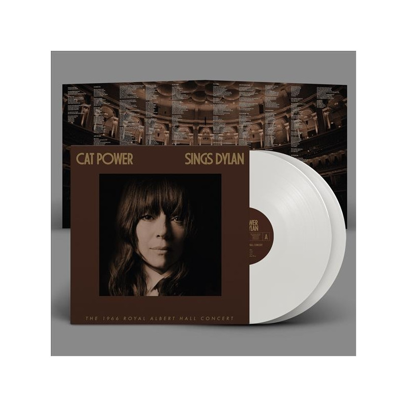 CAT POWER - CAT POWER SINGS DYLAN: THE 1966 ROYAL ALBERT HALL CONCERT (2LP - BIANCO - 2023)