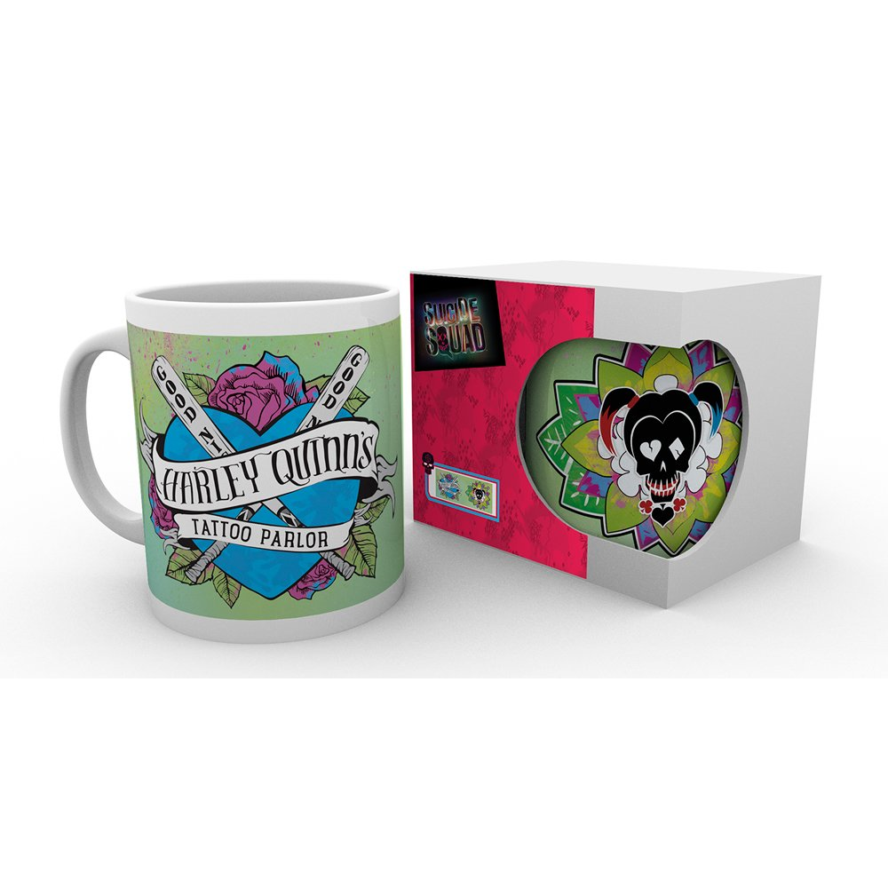 SUICIDE SQUAD - HARLEY QUINN TATTOO PARLOUR - TAZZA
