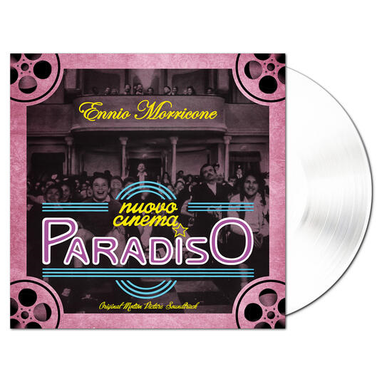 ENNIO MORRICONE - NUOVO CINEMA PARADISO (LP - CRYSTAL | REM’20 - 1988)