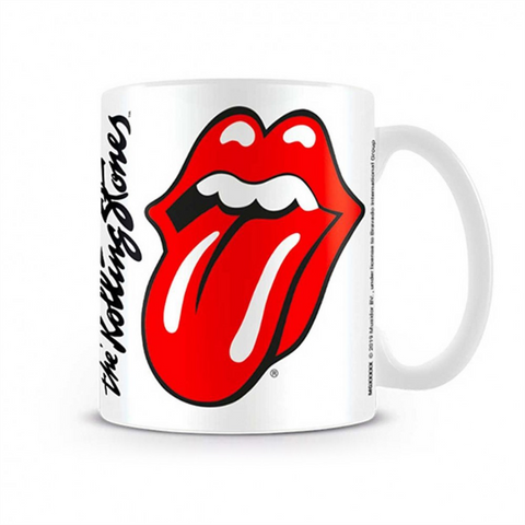 ROLLING STONES - LOGO TONGUE SFONDO BIANCO - TAZZA