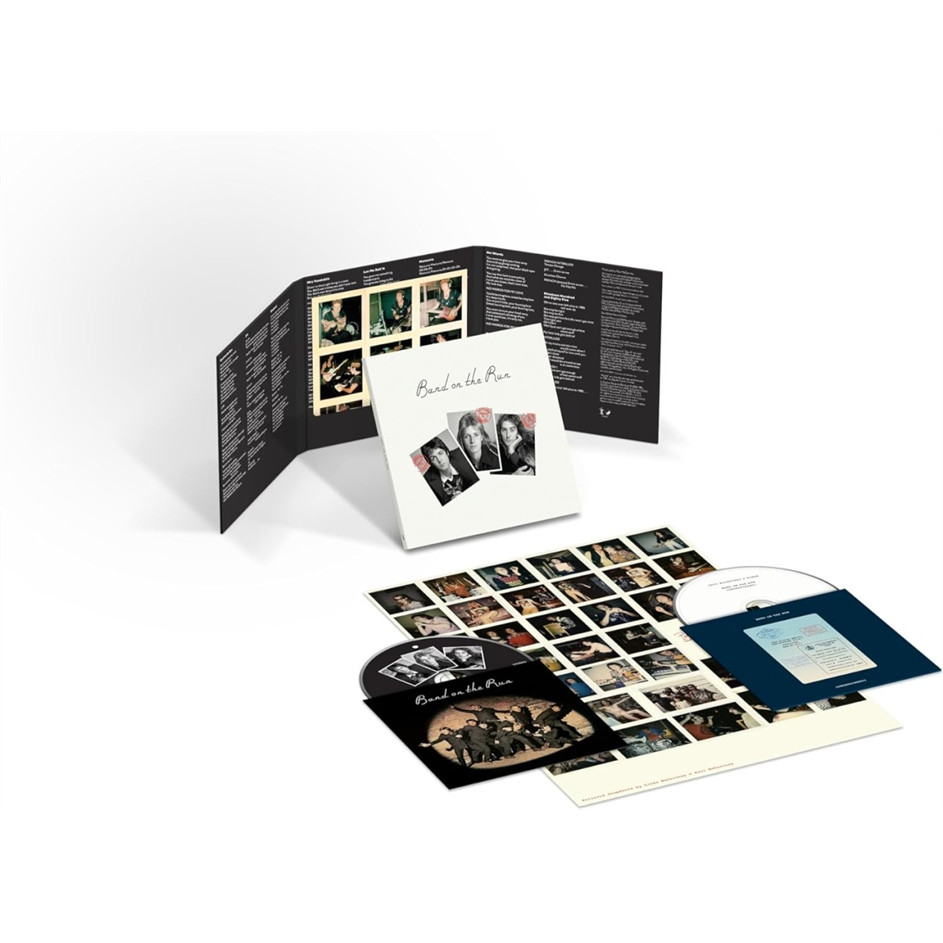 PAUL MCCARTNEY & THE WINGS - BAND ON THE RUN (1973 - 50TH ANN - 2CD+POSTER | REM24)