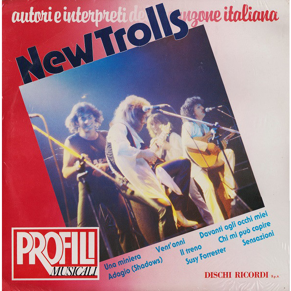 NEW TROLLS - NEW TROLLS (LP - USATO - 1982)