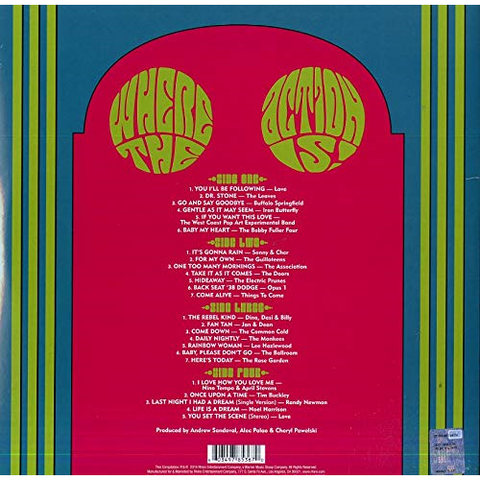 WHERE THE ACTION IS - SOUNDTRACK - WHERE THE ACTION IS (2LP - RSD'19)