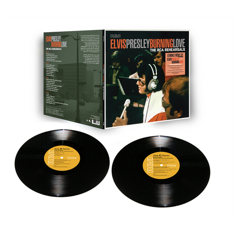 ELVIS PRESLEY - BURNING LOVE: THE RCA REHEARSALS (2LP - RSD'23)