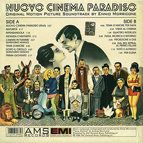 ENNIO MORRICONE - NUOVO CINEMA PARADISO (LP - LTD)