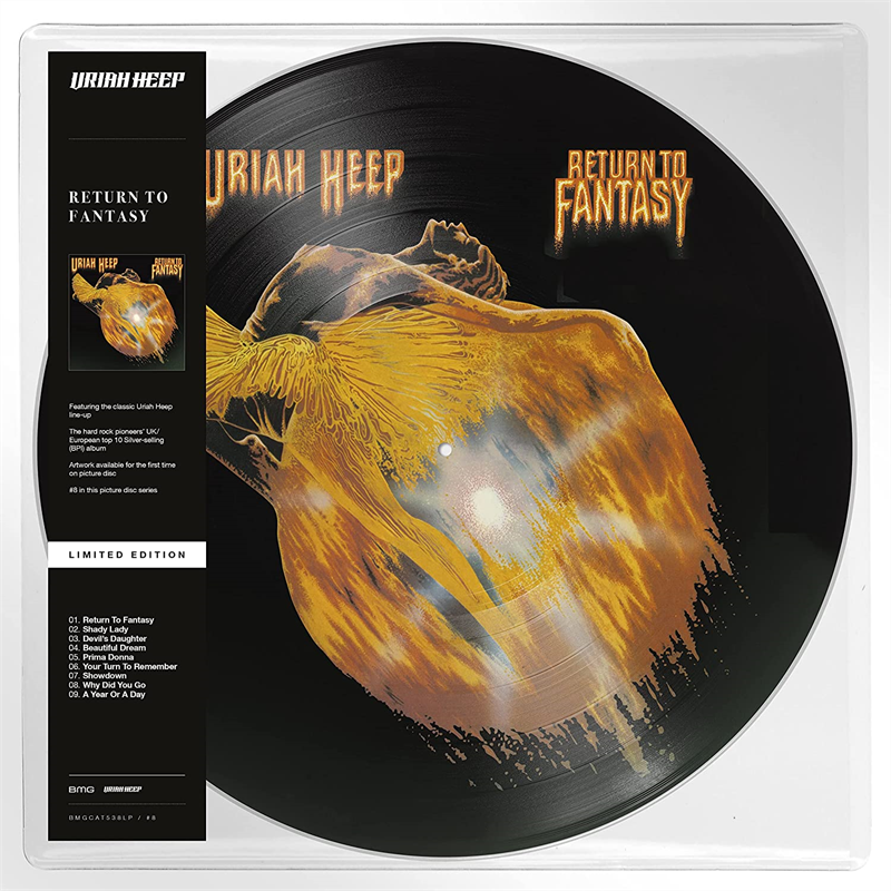 URIAH HEEP - RETURN TO FANTASY (LP - PICTURE | REM23 - 1975)