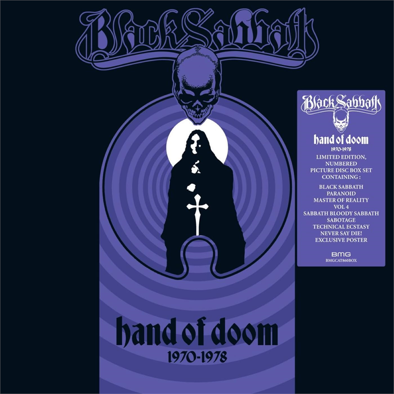 BLACK SABBATH - HAND OF DOOM (8LP - PICTURE DISC | EXCLUSIVE POSTER | LTD NUM - 2023)