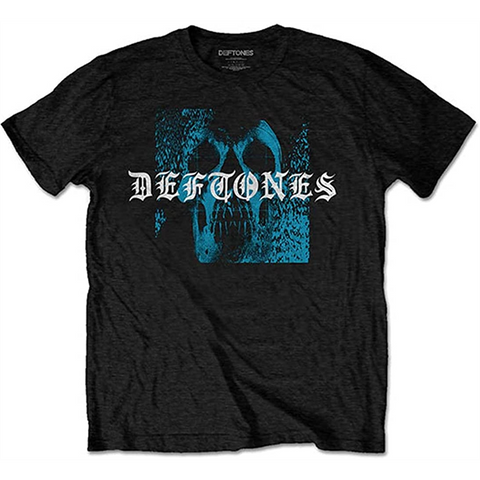 DEFTONES - STATIC SKULL - NERO - M - T-SHIRT