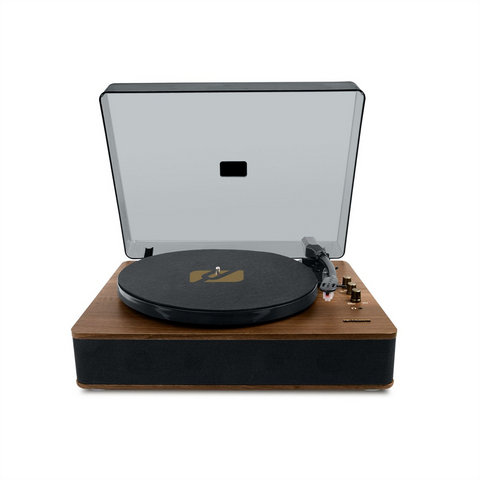 MUSE | MT106BT - GIRADISCHI - MUSE - CASSE INTEGRATE | EFFETTO LEGNO | BLUETOOTH - USB