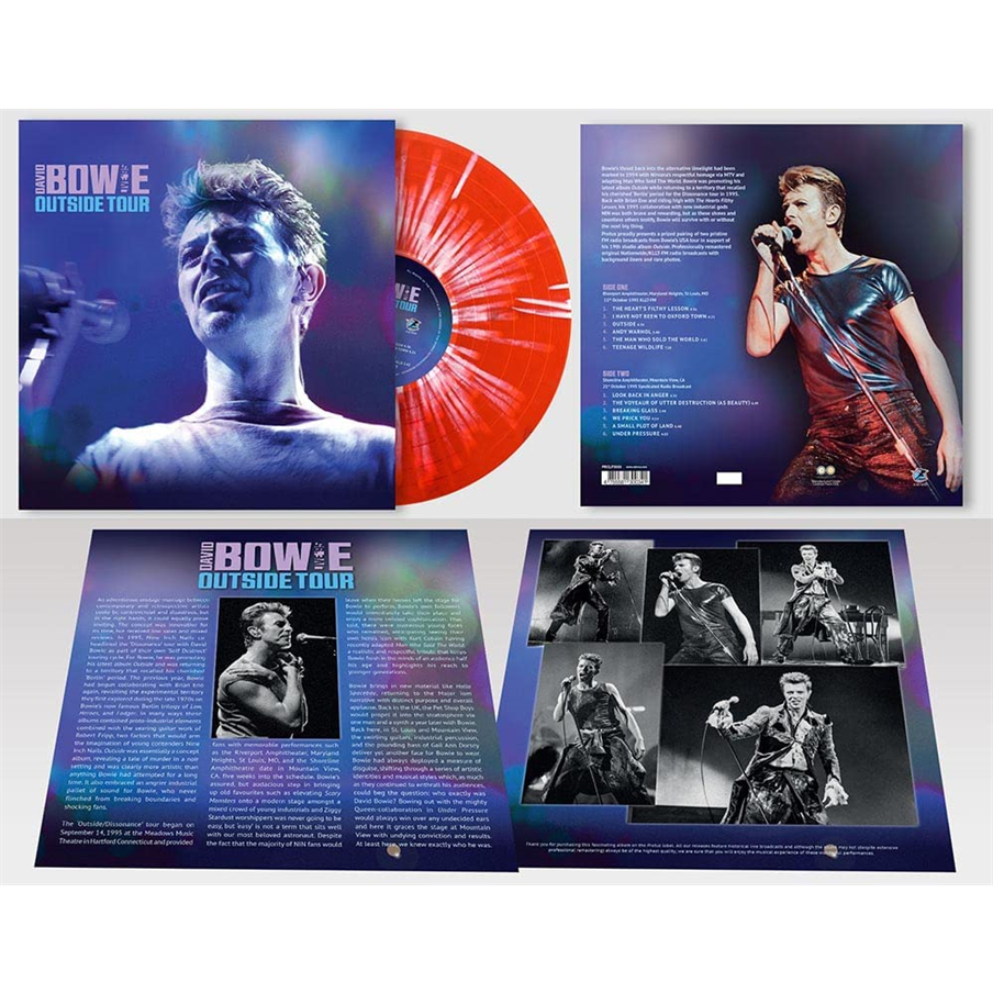 DAVID BOWIE - OUTSIDE TOUR '95 (LP - LIVE - 2022)