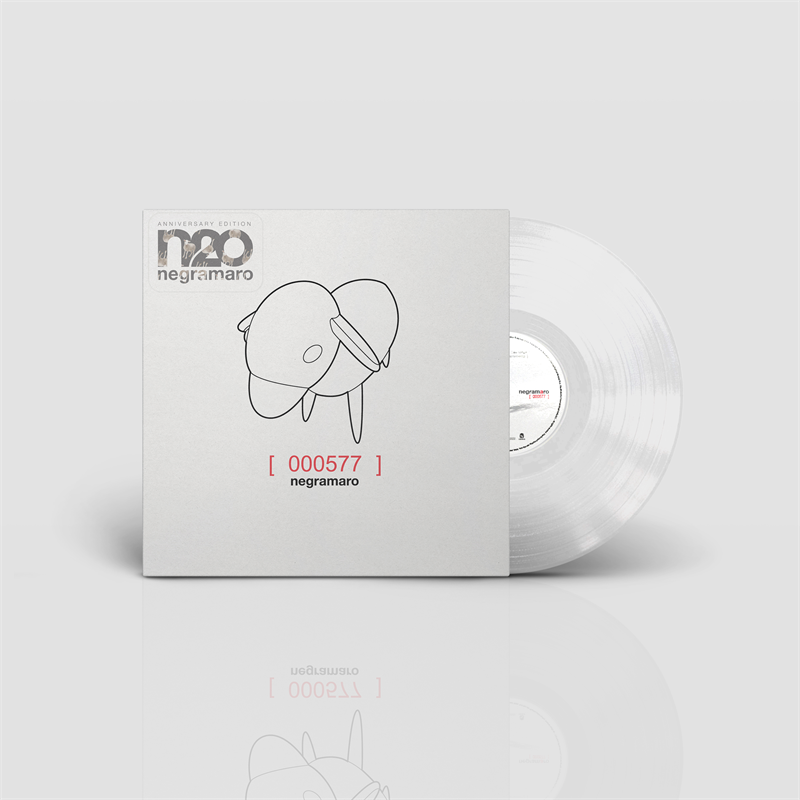 NEGRAMARO - 000577 (LP - N20 VERSION | TRASPARENTE & NUMERATO | REM23 - 2004)
