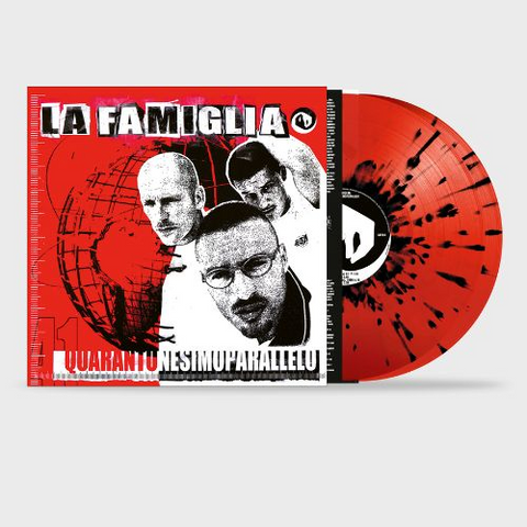 LA FAMIGLIA - 41 PARALLELO (LP - SPLATTER | REM25 - 1998)