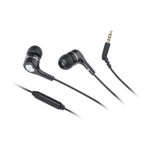 KRUGER & MATZ AURICOLARI - KMP08M - AURICOLARI + MICROFONO / NERO