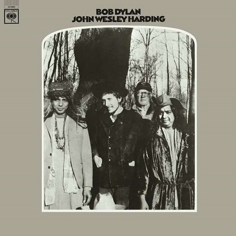 BOB DYLAN - JOHN WESLEY HARDING (LP - 2010 MONO VERSION | REM17 - 1967)