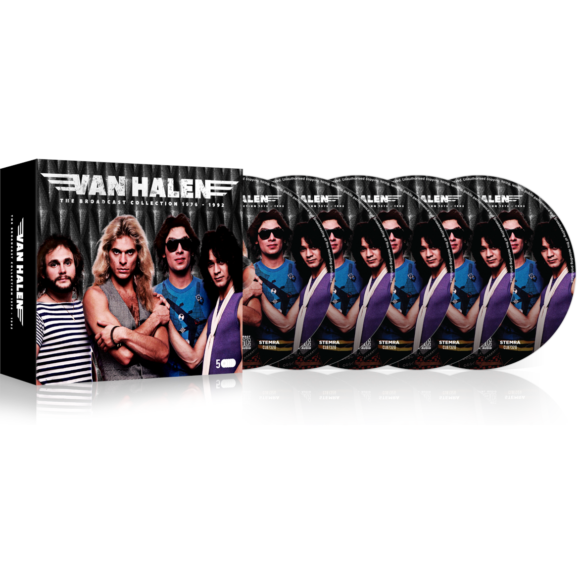 VAN HALEN - BROADCAST COLLECTION 1976-92 (2022 - 5CD)
