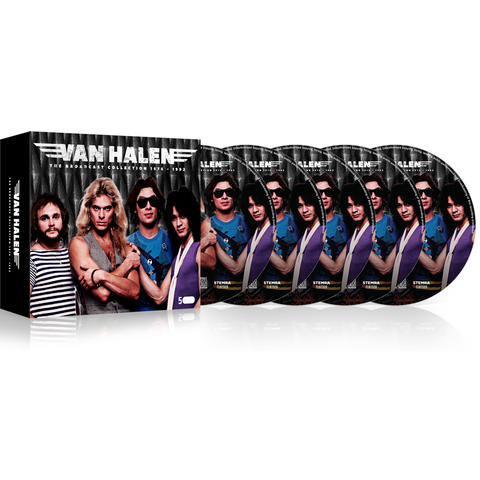 VAN HALEN - BROADCAST COLLECTION 1976-92 (2022 - 5CD)