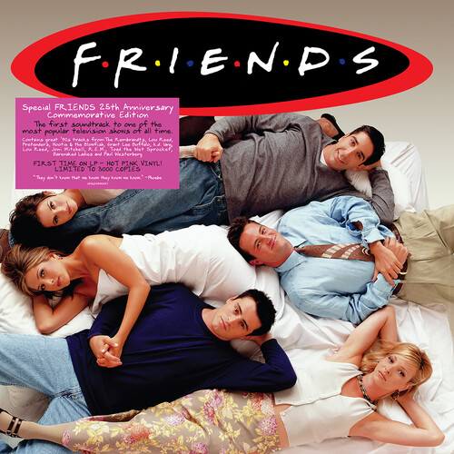 FRIENDS - SOUNDTRACK - FRIENDS (2LP - PINK | 25TH COMMEMORATIVE LTD - 2020)