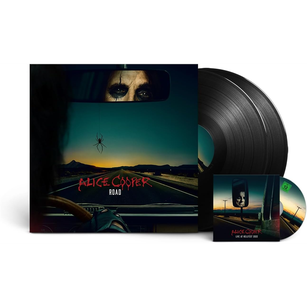 ALICE COOPER - ROAD (2LP+DVD - GATEFOLD - 2023)