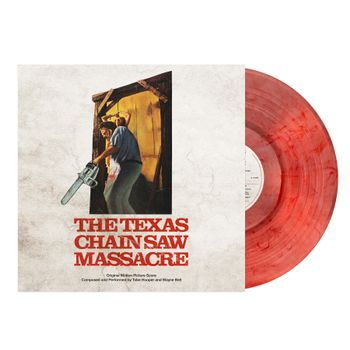 TEXAS CHAIN SAW MASSACRE - SOUNDTRACK - TEXAS CHAIN SAW MASSACRE (LP - BLOOD STAINED COLOR - 2025)