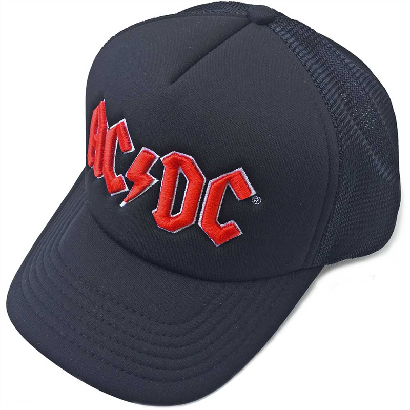 AC/DC - RED LOGO MESH BACK (CAPPELLINO)