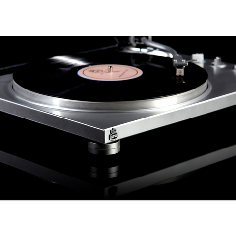 GIRADISCHI GPO PR100 - PIATTO - COLORE ARGENTO | BLUETOOTH /OUT